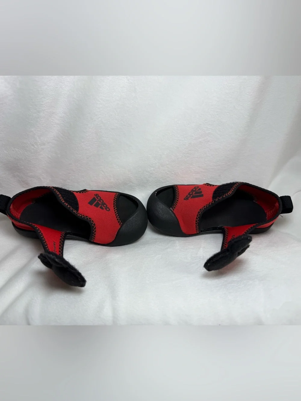 adidas Kids Red and Black Water Shoe Sandals